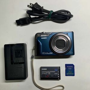 【中古】CASIO EXILIM EX-H10 f=4.3-43.0mm 1:3.2-5.7 カシオ コンパクトデジタルカメラ