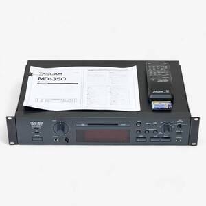 [240967] 完全動作品 TASCAM MD-350 MDレコーダー 業務用