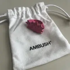 AMBUSH POW! RING ピンクラメ