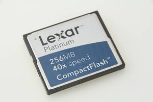 256MB CFカード Lexar Platinum 40x コンパクトフラッシュ