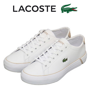 LACOSTE (ラコステ) WMS 41CFA0020 GRIPSHOT BL 21 1 グリップショット レディース レザースニーカー 1Y9 WHT/LT PNK LC329 UK4-約23.5cm