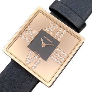 ティファニー TIFFANY＆CO アトラス　カクテル Z1950.10.501 K18ピンクゴールド 腕時計 レディース 中古