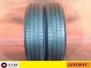 145/65R15●YOKOHAMA BLUEARTH-ES ES32【2021年製 5.5ｍｍヤマ】 / 中古 ★ 2本(T-6920A)送料無料/沖縄別途