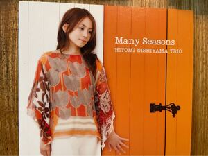 CD HITOMI NISHIYAMA TRIO / MANY SEASONS