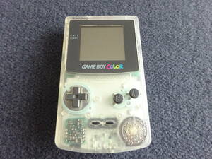 〇AI-206　Nintendo GAMEBOY Color ゲームボーイカラー クリア 任天堂 本体のみ 動作確認済み