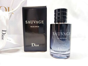 【日本語表記】Christian Dior クリスチャンディオール SAUVAGE ソヴァージュ オードゥパルファン EAU DE Parfum オードパルファム 60ml