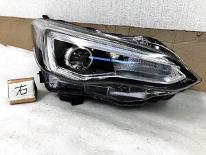 インプレッサスポーツ　GT6 GT7 GT2 GT3　後期　右ヘッドライト　LED　コイト　KOITO　100-60422　刻印「7B」磨き済　ツメ折れ無　801722