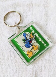 【未使用】東京ディズニーランド Tokyo Disneyland アクリルキーホルダー ドナルドダック