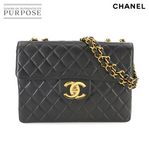 シャネル CHANEL マトラッセ 30 チェーン ショルダー バッグ レザー ブラック A04412 ヴィンテージ ゴールド 金具 90233232