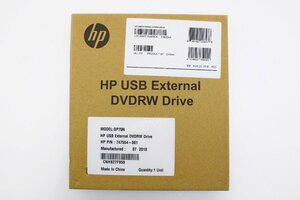 【S品】 hp USB External DVDRW Drive USB外付けDVDRWドライブ 新品未開封 付属品完備 【tkj-hpdvd-edd2】