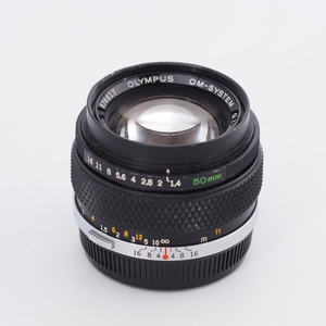 【難あり品】OLYMPUS オリンパス OM MC ZUIKO AUTO-S 50mm F1.4 MFレンズ オールドレンズ #9505