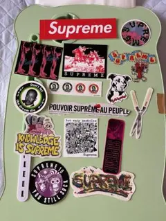 supreme  ステッカーセット