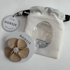 【新品未使用】donsje ヘアクリップ　peoney