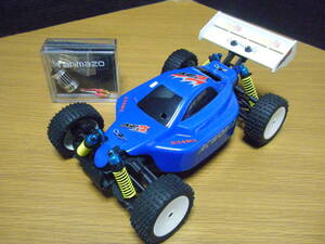 ♪ヨコモ MB-4 4WD MINI BUGGY YOKOMO ミニバギー！と新品ブラシレスモーター（タマゾーインディ 730）！ 現状品 