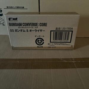 輸送箱未開封 プレミアムバンダイ限定 FW GUNDAM CONVERGE：CORE ダブルオーガンダム&オーライザーセット ガンダム コンバージ コア