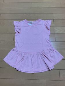 ★新品★ branshes ブランシェス トップス 130 半袖Tシャツ ペプラム