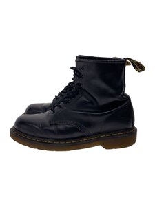 Dr.Martens◆レースアップブーツ/27cm/BLK/レザー/履きジワ・ダメージ有//