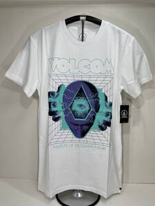 VOLCOM ボルコム AF232108WHT メンズ Sサイズ 半袖Tシャツ デザイン プリントティー PrintTee ホワイト色 ヴォルコム 新品 即決 送料無料