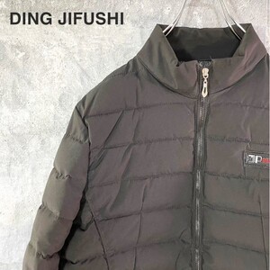 [KWT822] DING JIFUSHI 中綿入り上質ブルゾン メンズ ブラック サイズ3XL 80