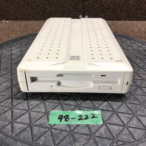 98-222 激安 レトロPC パーツ 外付け MOドライブ 640MB BUFFALO MOS-S645R SCSI 動作未確認 ジャンク