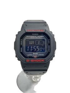 CASIO◆ソーラー腕時計・G-SHOCK/デジタル/チタン/BLK/BLK/SS