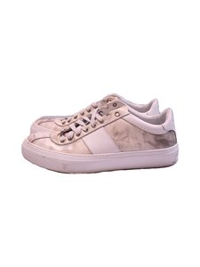 JIMMY CHOO◆ローカットスニーカー/39/WHT