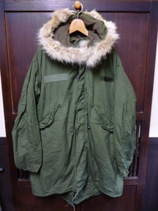 USA古着　80s M-65 FISH TAIL PARKA MEDIUM モッズ パーカー コート フィッシュテール コヨーテ OD カーキ 米軍 サープラス ミリタリー