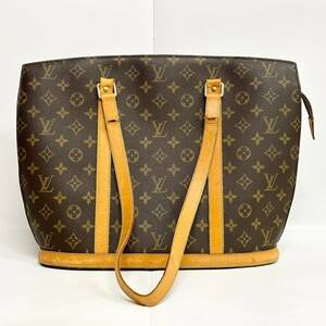 1円~【USED】ルイヴィトン LOUIS VUITTON モノグラム バビロン M51102 トートバッグ ショルダーバッグ ブラウン系 鞄 カバン J120183