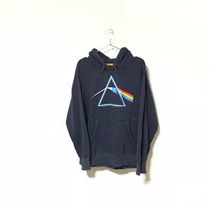 希少 ヴィンテージ★pink floyd ピンクフロイド★2005 プルオーバー パーカー スウェット ネイビー size M～L程度 rockwear