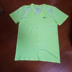 貴重！試着のみ！Nike Tennis Rafa Nadal Vamos Court Crew 2010 US Open - Hot Lime - XL/ナダル/ナイキ