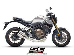 【国内在庫】SC-PROJECT SCプロジェクト フルエキゾースト 4-1 & CR-T ツイン サイレンサー ユーロ4対応 ホンダ CB650R 