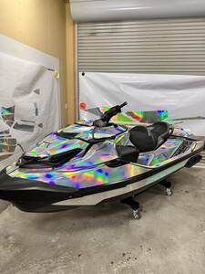 SEADOO RXTX300 GTX WAKE ジェットスキー jetski RXT シードゥ　ラッピング