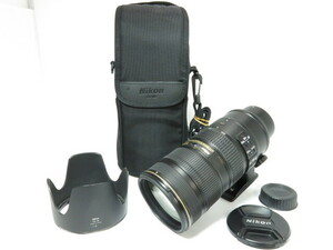 【 中古品 】Nikon AF-S 70-200mm F2.8GII ED N VR (2型) レンズ 三脚座 HB-48純正フード CL-M2純正ケース ニコン [管NI3707]