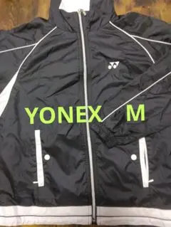 YONEX ブラック ウォームアップジャケット M