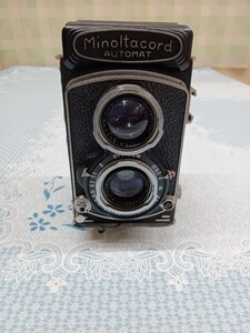 MINOLTA ミノルタ Minoltacord AUTOMAT ミノルタコード 二眼レフカメラ CHIYOKO ROKKOR 1:3.5 f=75mm