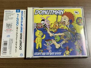 #4/美品/帯付き/ DONUT MAN(ドーナツマン) /START UP TO GET OVER / DON