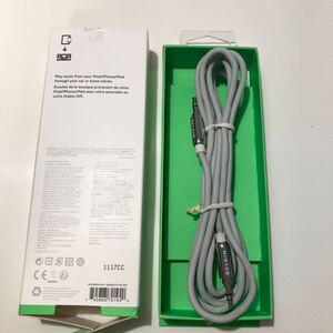 belkin ベルキン 3,5mm AUX ケーブル 1,8m(ロング) AUXオーディオ ケーブル 程度良好ユーズド品