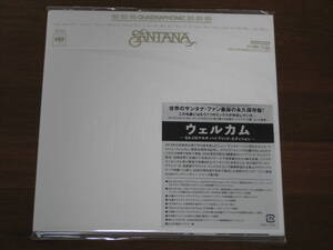 SANTANA サンタナ / ウェルカム 2023年発売 7インチ紙ジャケ Hybrid SACD 国内帯有