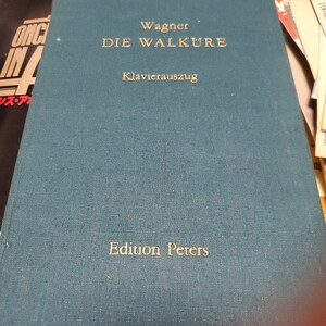 Wagner: Die Walkure 楽譜 洋書