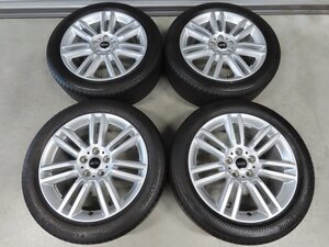 ミニ クロスオーバー 225/50R18 F60 純正 MINI クーパー ブリヂストン T005 美品 7.5J +51 PCD112 5穴 ペアスポーク532 アロイホイール