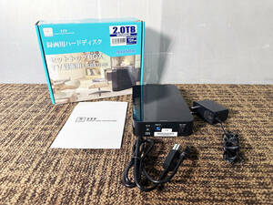 ◎★未使用★MARSHAL MAL32000EX3/BK 2.0TB 録画用ハードディスク USB3.0接続外付けHDD【MAL32000EX3/BK】DGVC