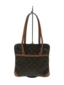 LOUIS VUITTON◆クーサン_モノグラム/M51141/トートバッグ/ショルダーバッグ/ブラウン