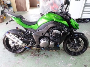 KAWASAKI Z1000 カワサキ BEETフルエキ バックステップ ＬＥＤウインカー ＥＴＣ付き 車検無し BRIGHT 正規逆輸入車