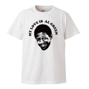 【Lサイズ Tシャツ】AL GREEN アル・グリーン SOUL LP CD レコード ソウル オーティスクレイ R&B サムクック sam cooke マーヴィンゲイ