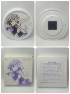 美品　箱付き　Memories Off メモリーズオフ 壁掛け時計 今坂唯笑　メモオフ　グッズ　アニメ　恋愛ゲーム　江ノ島　当時物　コレクション