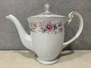 1円～ おそらく未使用品 NORITAKE ノリタケ CHINA ティーポット 花柄