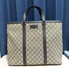 GUCCI GGキャンバス　ハンドバッグ