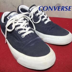 【売り切り!送料無料!】A-70 中古箱無し!CONVERSE/スニーカー/ネイビー/24.5cm