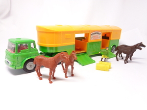 CORGI MAJOR TOYS 1104 BEDFORD ARTICULATED HORSE BOX TRACTOR コーギー ベッドフォード 馬運搬車 送料別