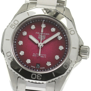 タグホイヤー TAG HEUER WBP2414 アクアレーサー プロフェッショナル200 11Pダイヤ 自動巻き レディース _843669